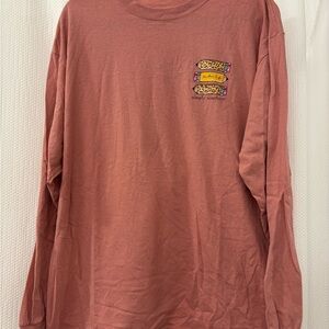 Simply Southern woman’s teacher themed Long Sleeve Shirt - Rust